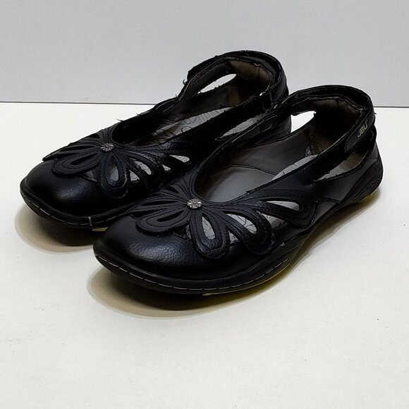 JBU Adventure On Juniper Flats Vegan Leather Round Toe Hook Loop Heel Strap 6.5M - Picture 1 of 11